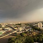 Chuva voltou a cair sobre Anápolis após dois meses de seca e estiiagem. (Foto: Paulo Roberto Belém/Portal 6)