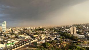 Chuva voltou a cair sobre Anápolis após dois meses de seca e estiiagem. (Foto: Paulo Roberto Belém/Portal 6)