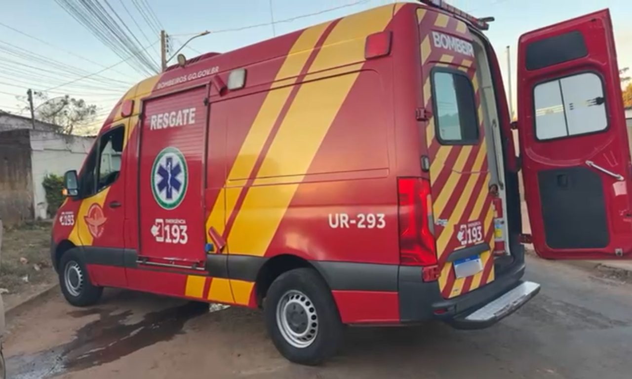 Corpo de Bombeiros foi acionado para socorrer a vítima.