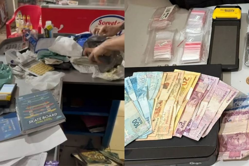 Comerciante em Goiás é preso após usar supermercado como ponto de tráfico de drogas