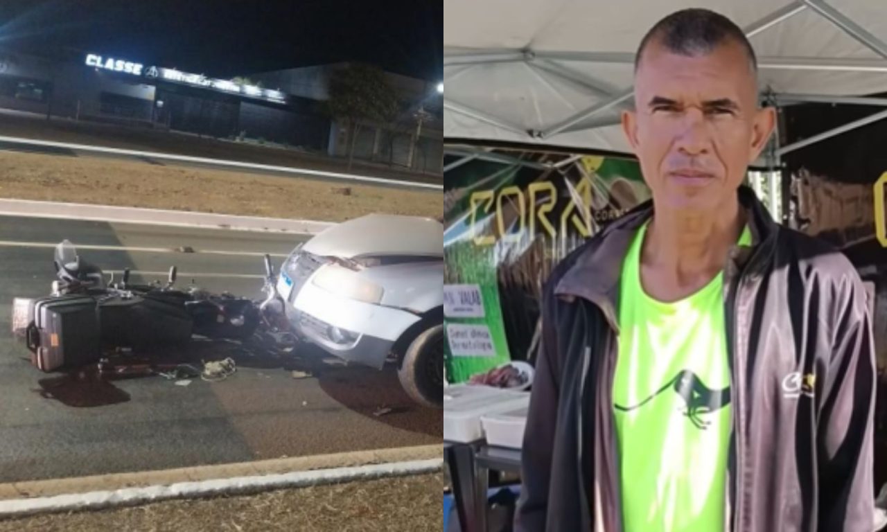 Emanuel Maratonista conduzia uma motocicleta quando foi atropelado.