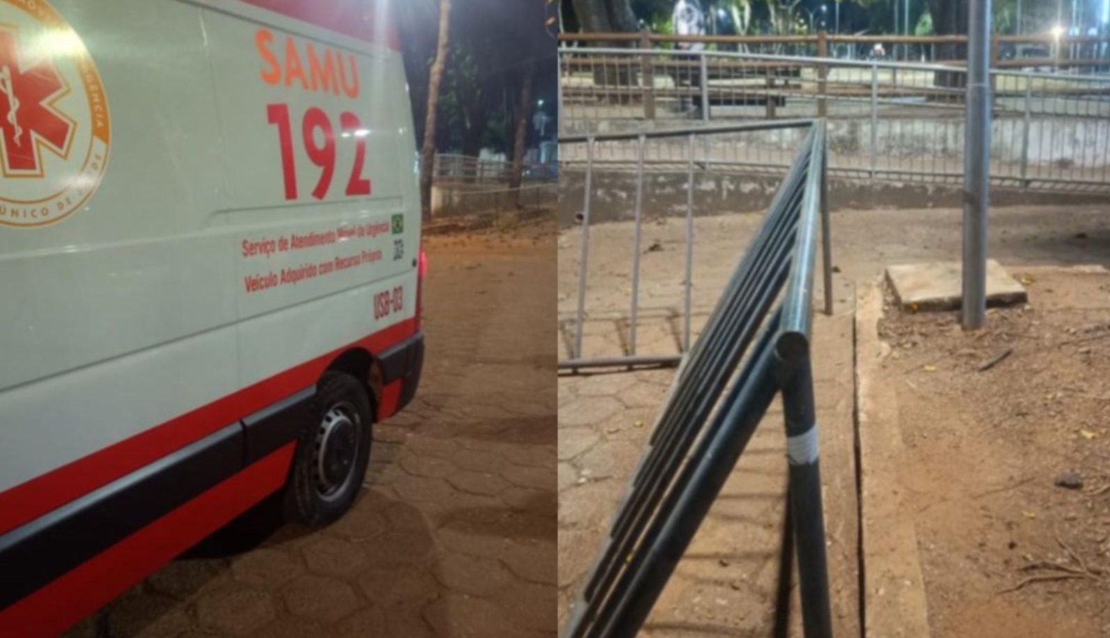 Criança de 10 anos recebe descarga elétrica ao encostar em poste no Parque Ipiranga