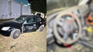 Perseguição termina em ataque brutal com facão em Senador Canedo: vítima quase perdeu a orelha