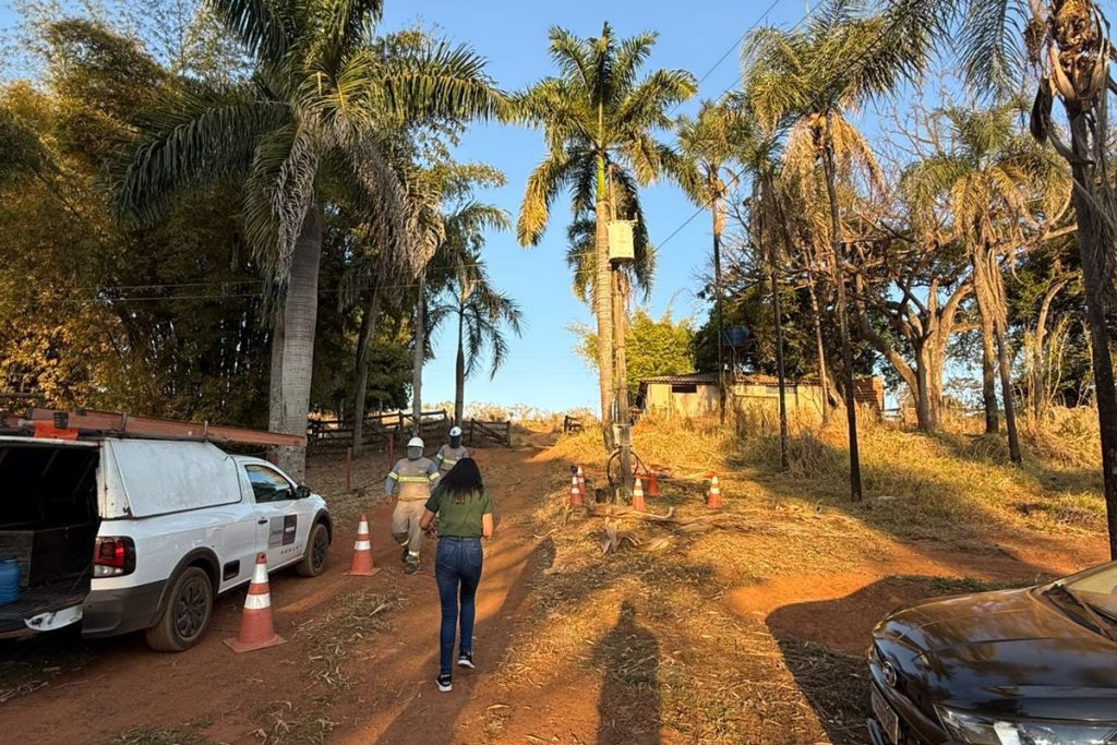 Dono de chácara de festas em Anápolis é preso após ser flagrado fazendo “gato” de energia no local