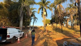 Dono de chácara de festas em Anápolis é preso após ser flagrado fazendo “gato” de energia no local