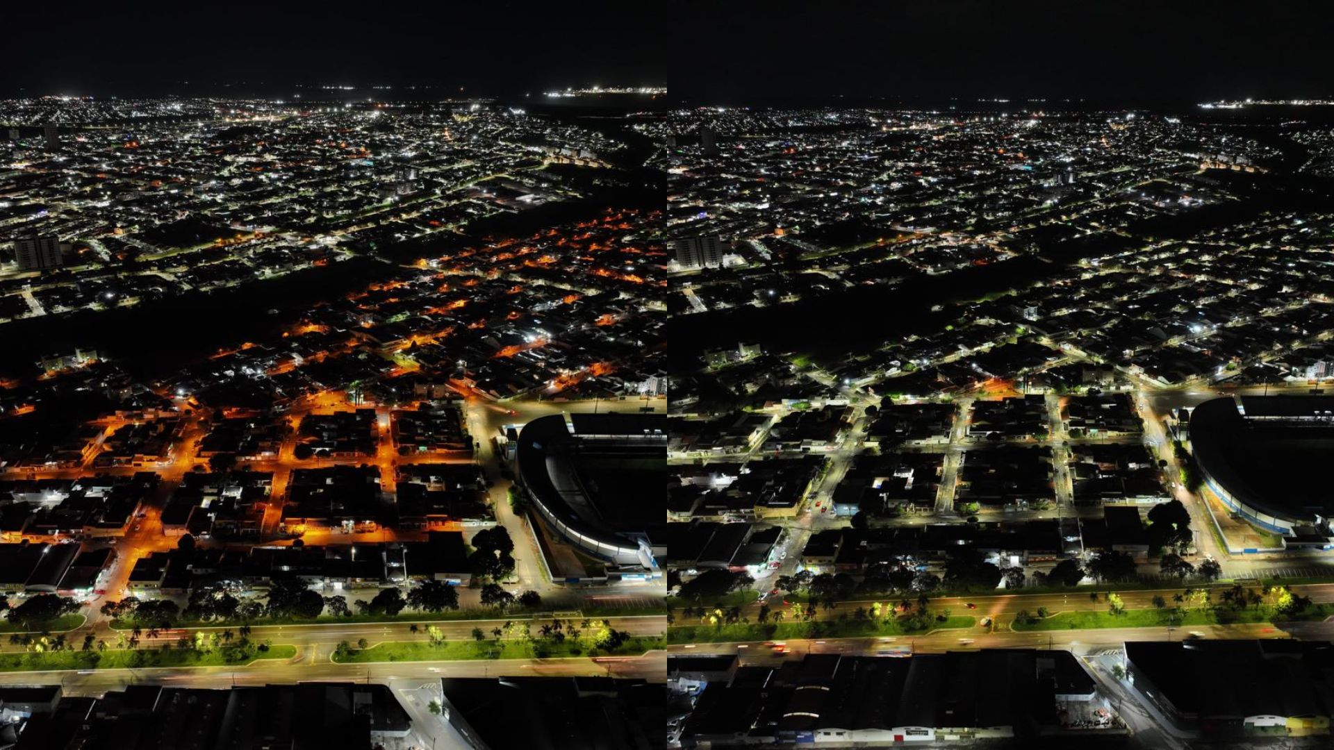 Moradores que passam próximo ao Estádio Jonas Duarte podem perceber visualmente a diferença. (Foto: Divulgação/Grupo F8)