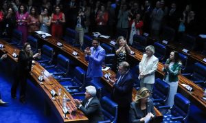 O plenário do Senado Federal aprovou, em votação simbólica, o Projeto de Lei. (Foto: Lula Marques/Agência Brasil)