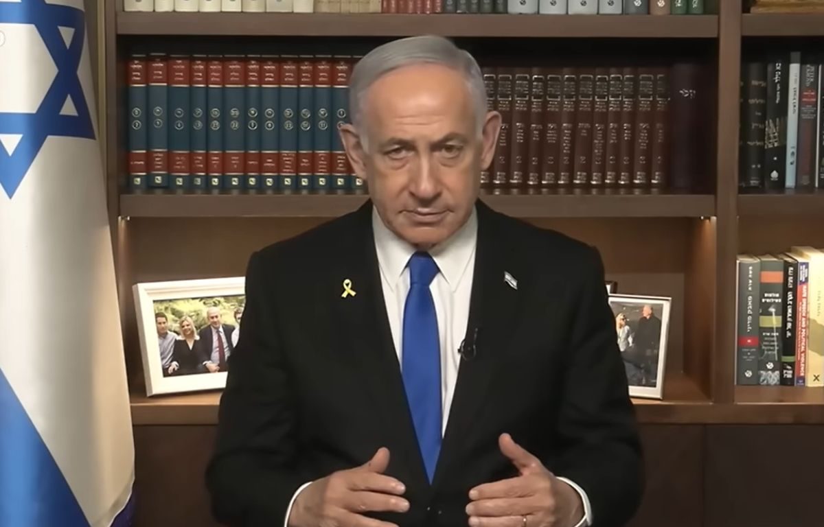 Primeiro-ministro de Israel, Binyamin Netanyahu. (Foto: Reprodução/Captura via Youtube)