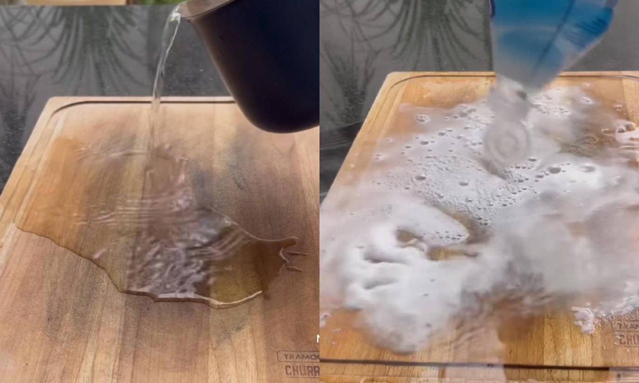Como limpar a tábua de madeira do jeito certo e seguro