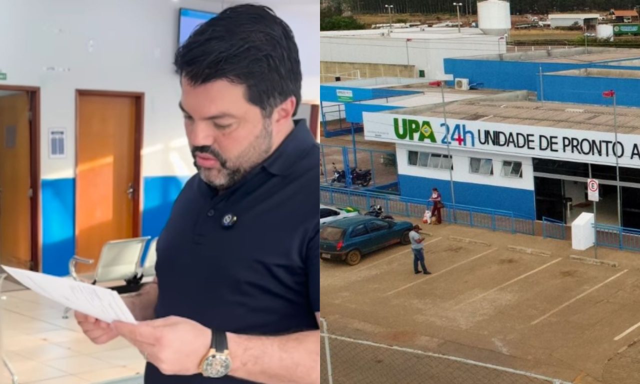 Márcio Corrêa explicou a moradora de Anápolis por que as UPAs estão dando declaração, em vez de atestado médico. (Foto: Reprodução)