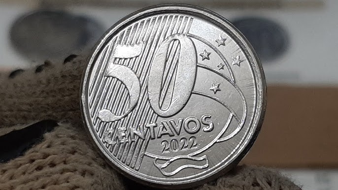 Moeda de 50 centavos pode ser trocada por até R$ 100; veja se você tem direito