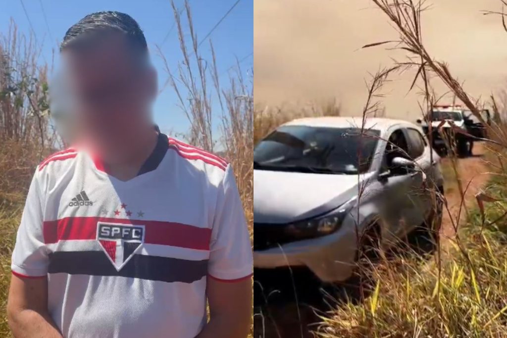 Motorista de aplicativo relata terror após assalto em Senador Canedo: "disse ia me matar o tempo todo"