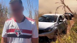 Motorista de aplicativo relata terror após assalto em Senador Canedo: "disse ia me matar o tempo todo"