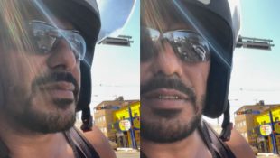 Motociclista compartilhou o relato na internet. (Foto: Reprodução/Redes Sociais)