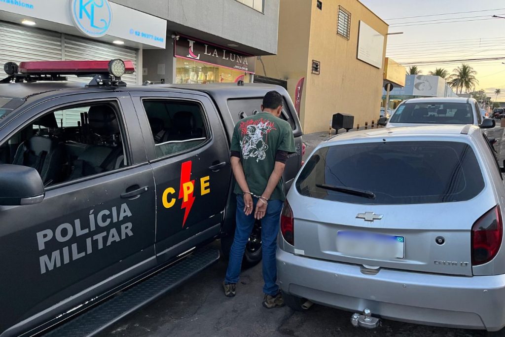 Homem é preso em Aparecida de Goiânia após desfecho inesperado de briga de trânsito