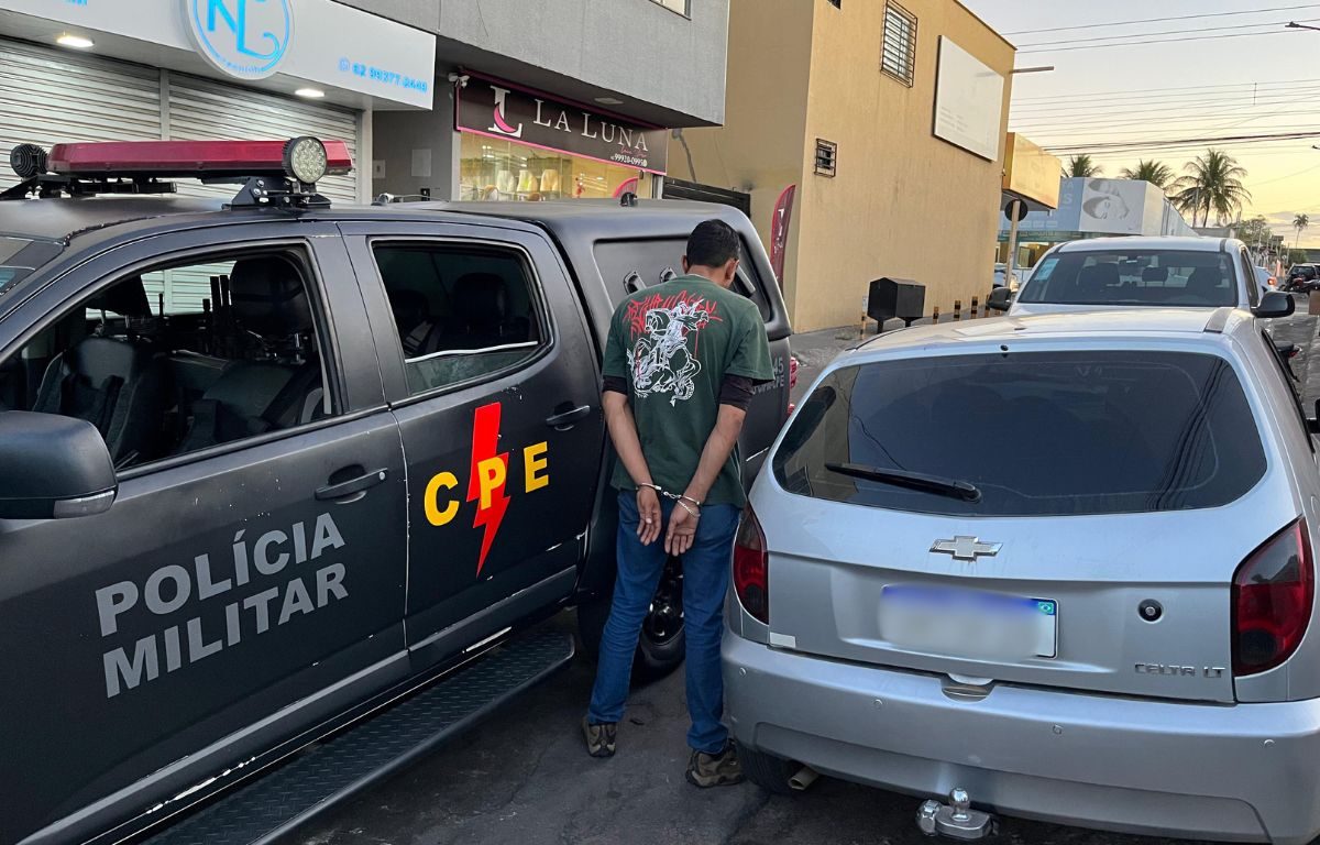 Homem é preso em Aparecida de Goiânia após desfecho inesperado de briga de trânsito