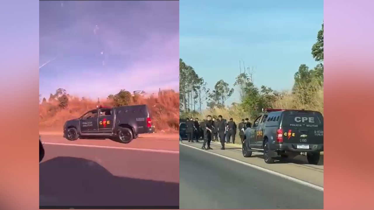 Traficantes confrontam com a CPE de Anápolis na BR-060 e acabam mortos