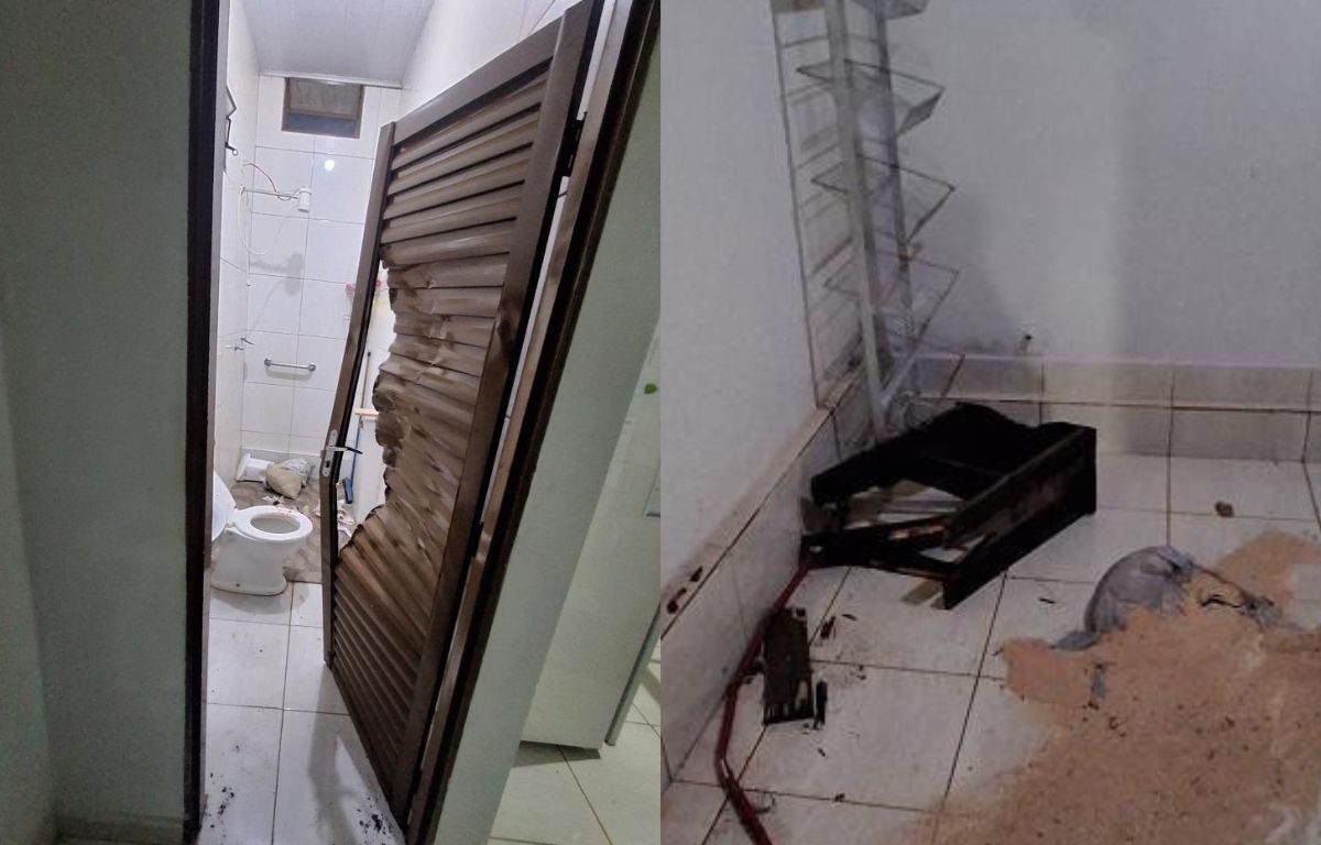 Descontrolado, homem agride esposa, a própria mãe e destrói casa após "discussão fútil", em Goiás