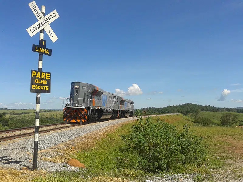 Trem de carga. (Foto: Gov.BR)