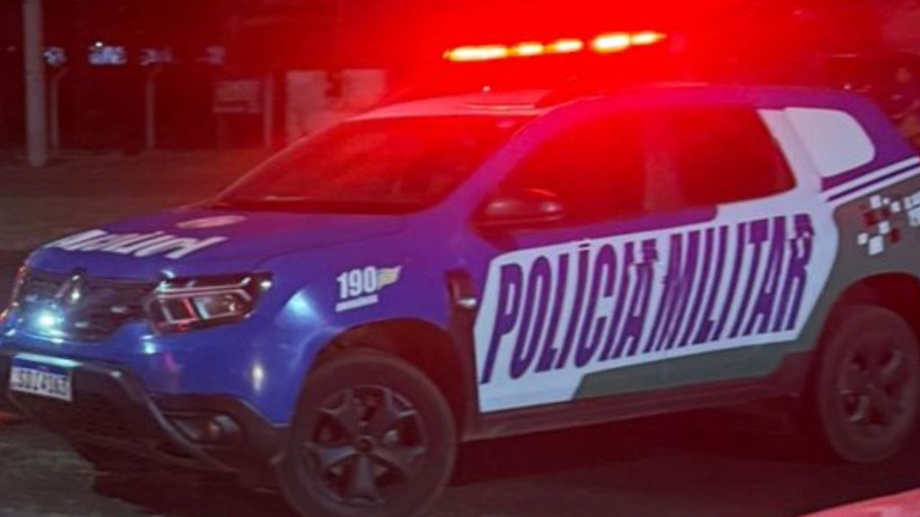 Viatura da Polícia Militar. (Foto: Reprodução) bebê garoto