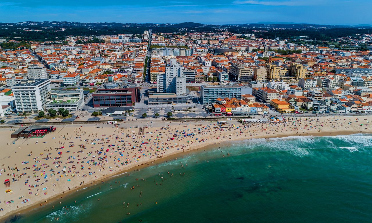 Vista panorâmica de Espinho
