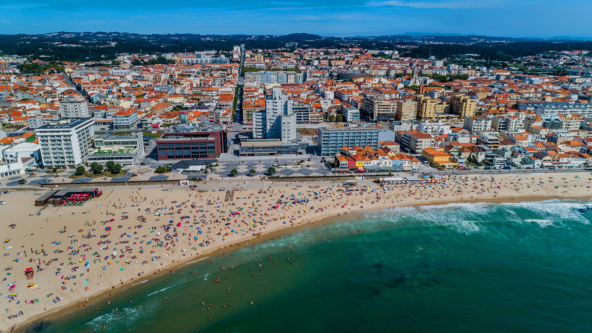 Vista panorâmica de Espinho