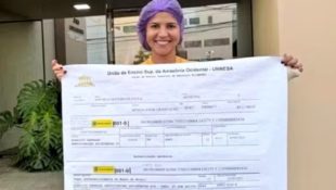 estudante de medicina Rafaela de Paula