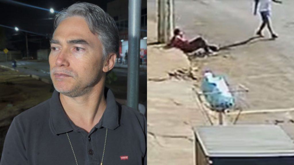 Delegado Cleiton Lobo deu detalhes sobre a morte de criança que sofreu choque elétrico em Anápolis. (Foto: Paulo Roberto Belém/Portal 6 e Reprodução)