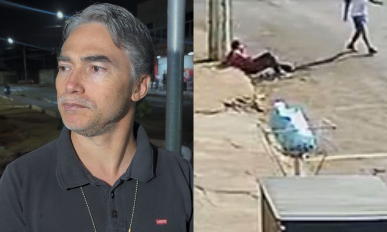 Delegado Cleiton Lobo deu detalhes sobre a morte de criança que sofreu choque elétrico em Anápolis. (Foto: Paulo Roberto Belém/Portal 6 e Reprodução)