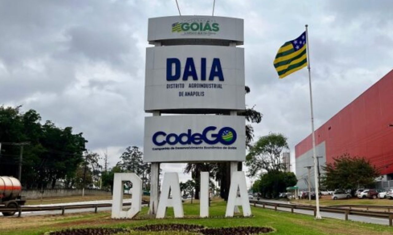 Distrito Agroindustrial de Anápolis (Daia). (Foto: Divulgação/Codego)
