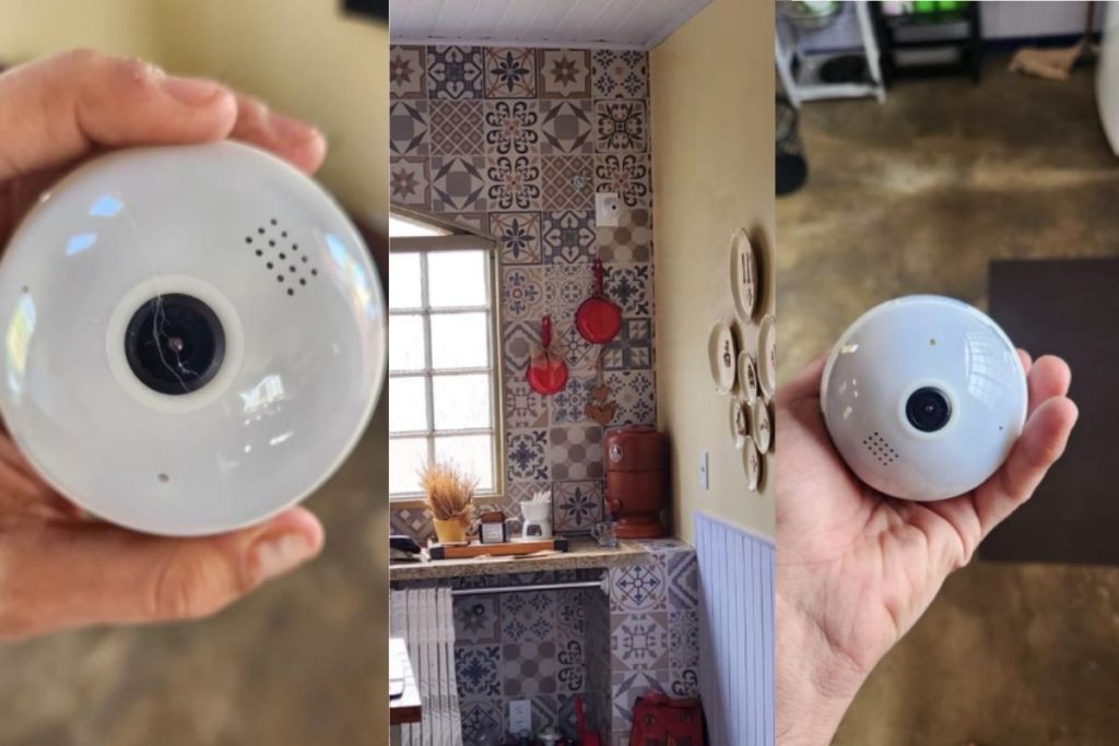 Hóspedes denunciam câmeras escondidas em imóvel alugado, em Pirenópolis