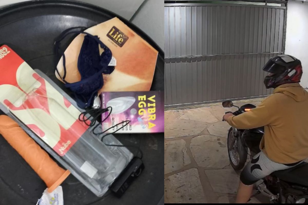 Homem da calcinha e vibrador se recusa a pagar conta em motel na saída de Pirenópolis e agride funcionária