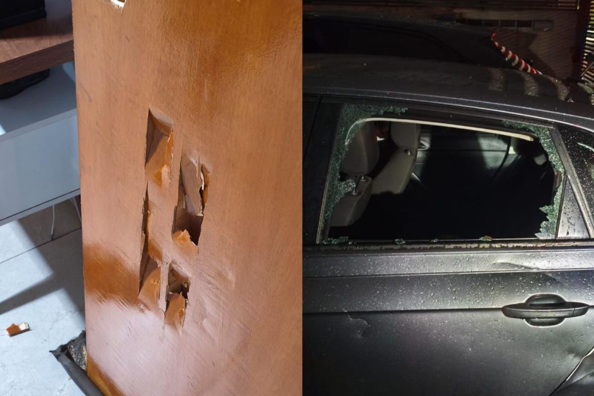 Crise de ciúmes termina com destruição de carro e apartamento em Goiânia