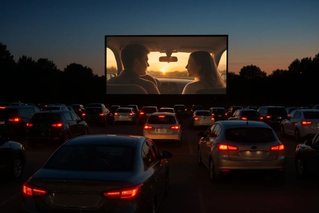Cinema drive-in acontece em Aparecida de Goiânia