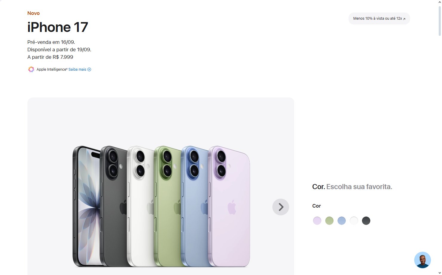 iPhone 17 chega ao Brasil por valor surpreendente: “mais caro que uma moto”