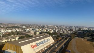 Vista aérea do bairro Cidade Universitária, em Anápolis. (Imagem: Ilustração)
