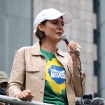 Ex-primeira dama Michelle Bolsonaro. (Foto: Raspress/Folhapress)