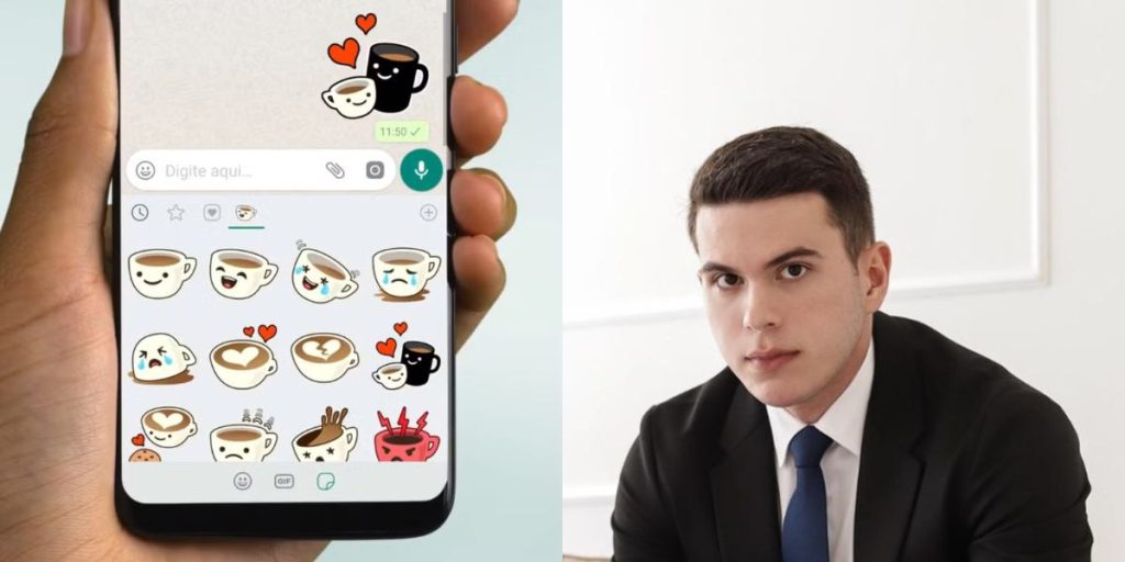 Advogado explica sobre figurinhas no WhatsApp