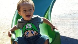 Ravi de Souza Figueiredo, de 2 anos, morreu após colocar um grão de milho no nariz. (Foto: G1/Arquivo pessoal/Josenilson Figueiredo)