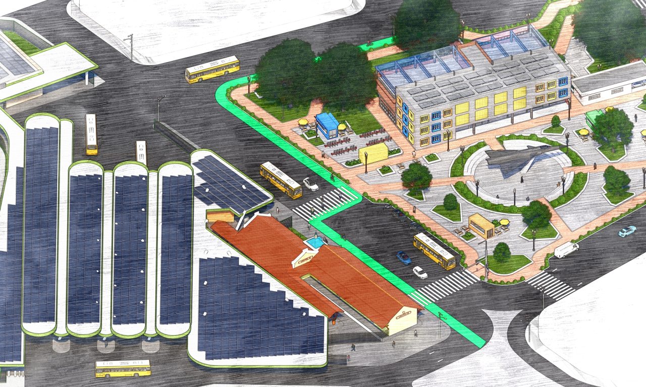Terminal Urbano e Praça Americano do Brasil são alguns dos pontos revitalizados no Centro. (Foto: Acervo pessoal)