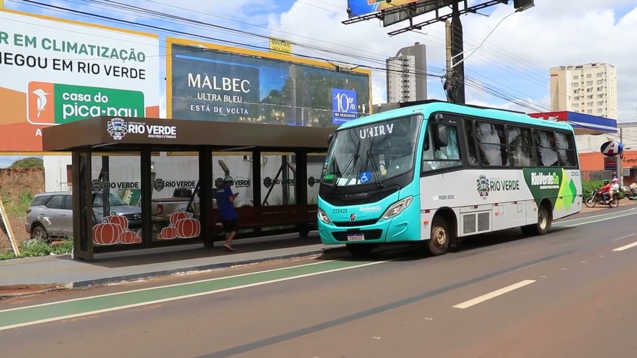 Com passagem a R$ 2, ar-condicionado e WiFi nos ônibus, transporte coletivo de Rio Verde deveria ser exemplo para Anápolis