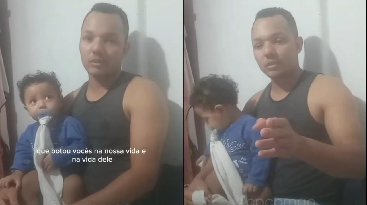 Ação rápida da PM salva a vida de bebê que sofreu crise convulsiva durante aniversário, em Goiânia