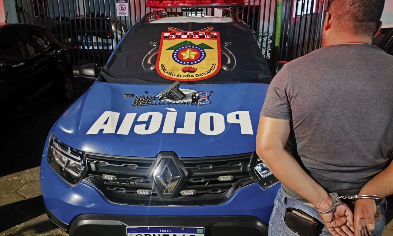 Vigilante é preso em Aparecida de Goiânia, suspeito de algemar e agredir a própria esposa