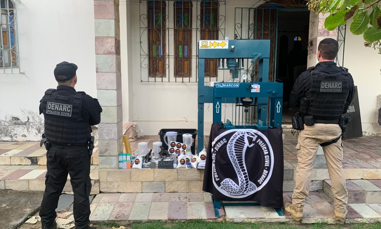 Operação da PC mirou quadrilha que levava drogas para Goiás. (Foto: Divulgação)