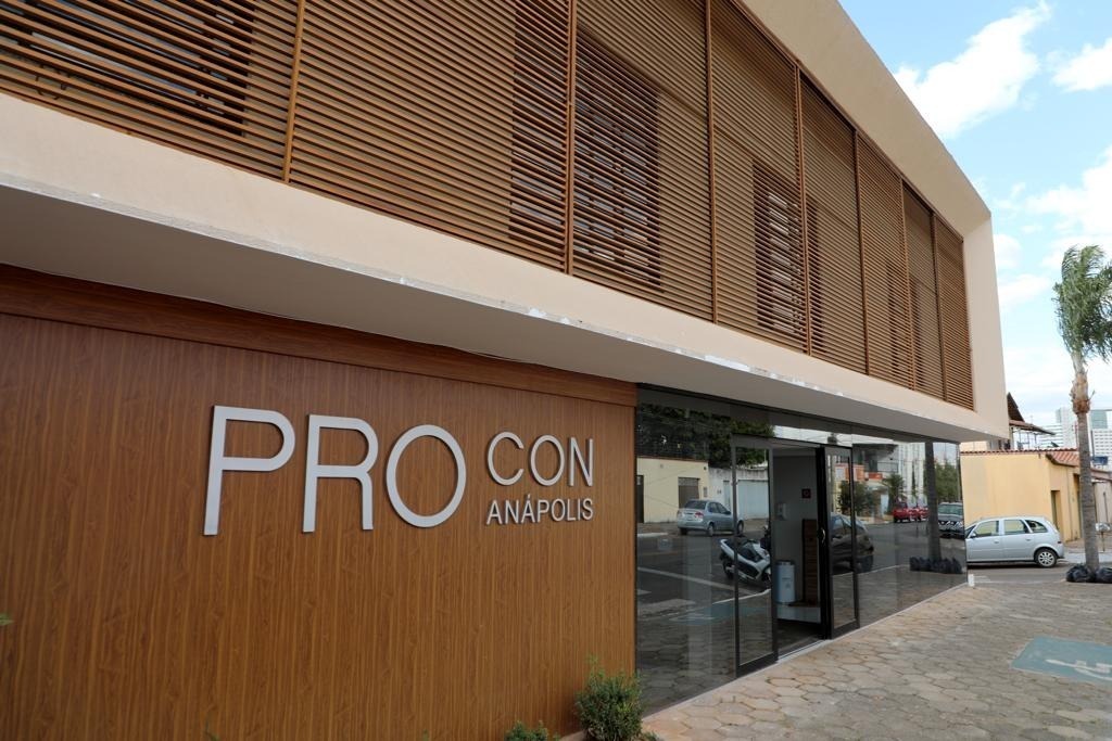 Sede do Procon, em Anápolis. (Foto: Divulgação)