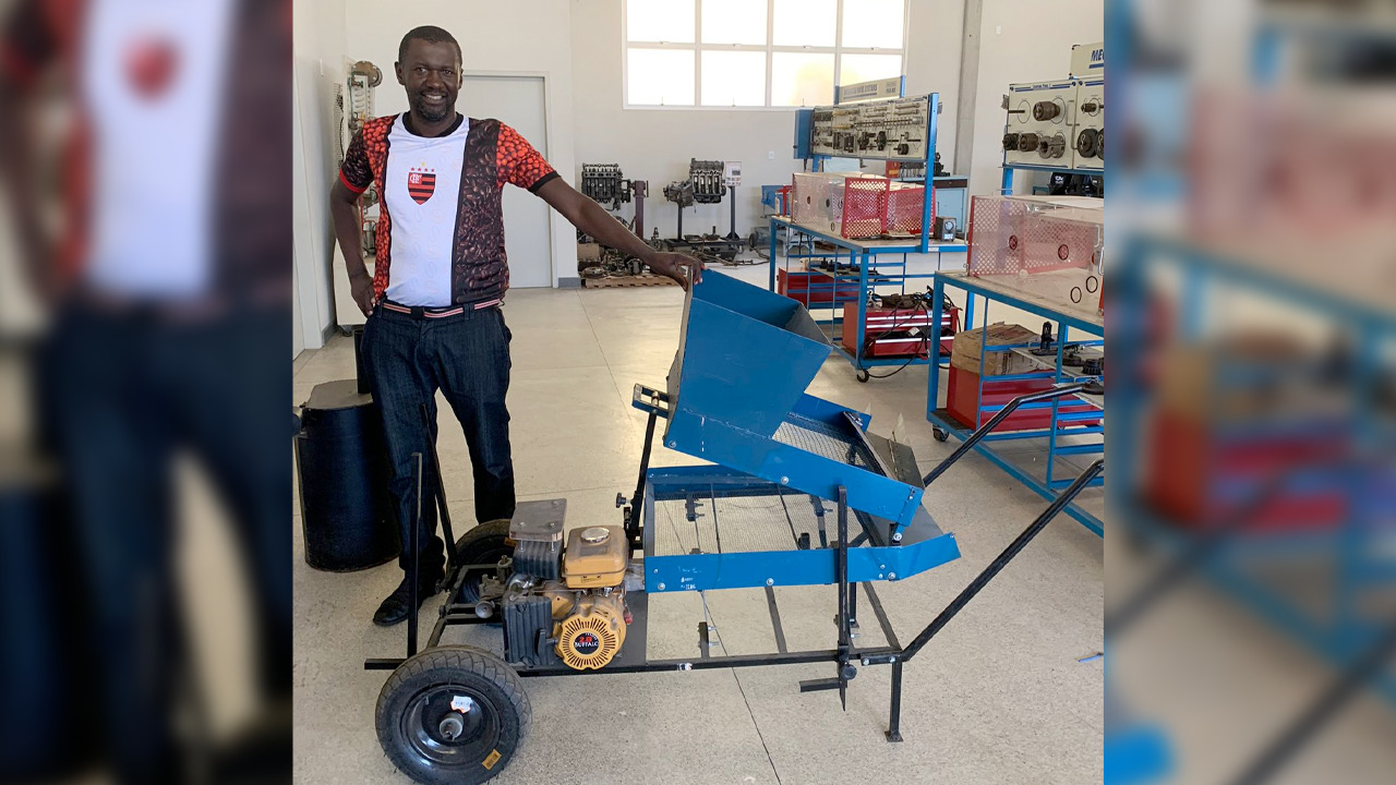Simples e inovadora: máquina criada por brasileiro desperta interesse da China e Holanda