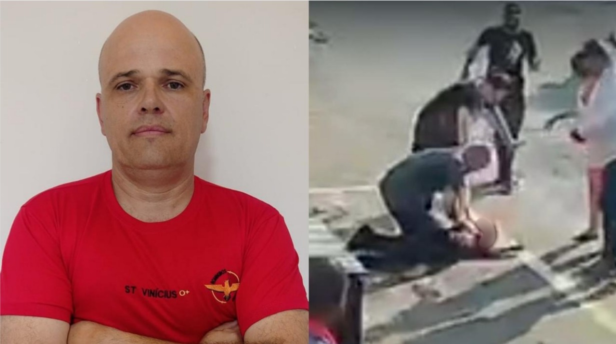 Bombeiro de folga foi a única pessoa que teve coragem de tentar salvar João Victor