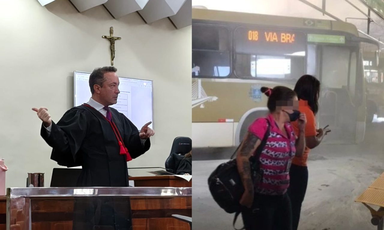 Promotor defende internação compulsória para mulher que ateou fogo em motorista da Urban