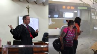 Promotor defende internação compulsória para mulher que ateou fogo em motorista da Urban