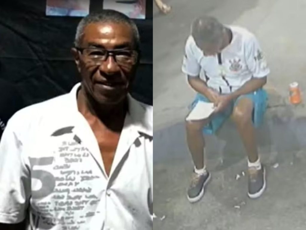 Sebastião chegou a ser atendido, mas não resistiu aos ferimentos. (Foto: Tv Anhanguera)